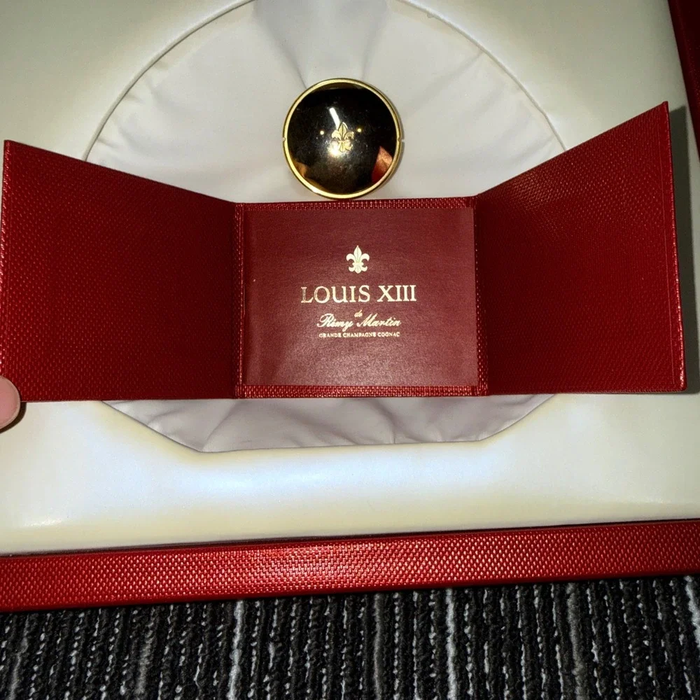 Louis XIII Remy Martin Empty Baccarat Crystal Decanter Set Red Box New Luxury